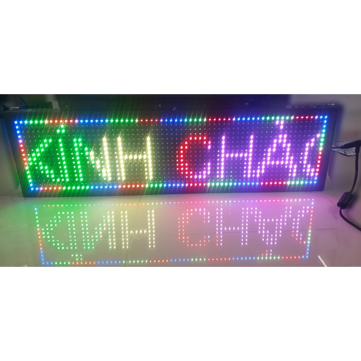 Bảng quảng cáo chạy chữ led ma trận full màu