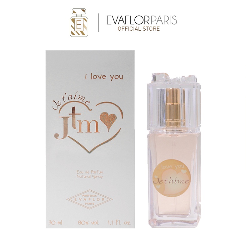 Nước hoa nữ Evaflor Jtm I Love You gợi cảm lãng mạn 30ml