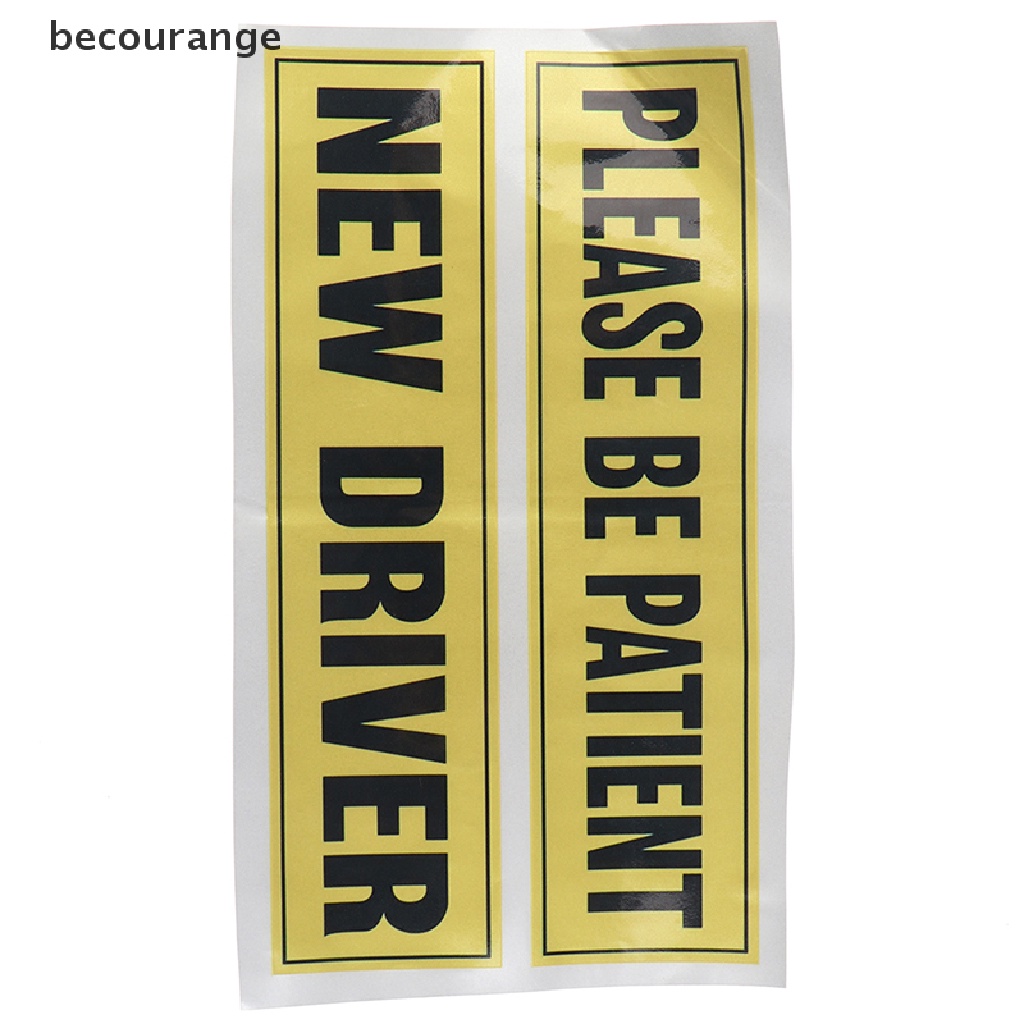 Miếng Dán Cảnh Báo Thiết Kế Mới Sáng Tạo Trang Trí Xe Hơi