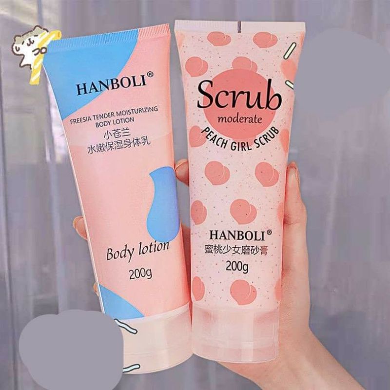Combo tẩy tế bào và sữa dưỡng thể mềm mịn da | BigBuy360 - bigbuy360.vn