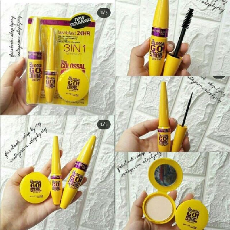 SET MAYBELINE 3 MÓN