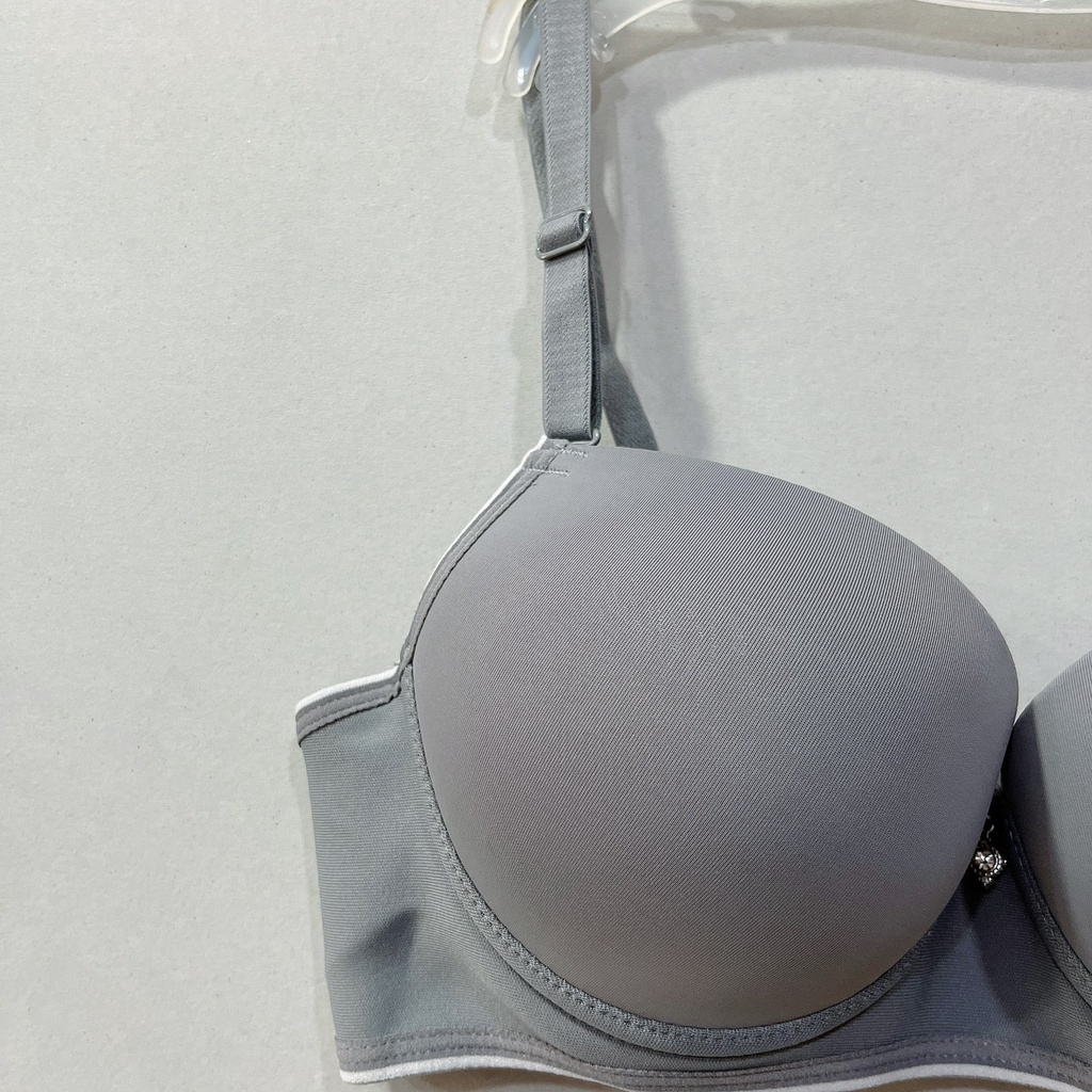 Áo ngực nữ nâng ngực tạo khe SD2280 có gọng cúp xéo mút dày mềm mịn mặc áo dài size 32-34-36
