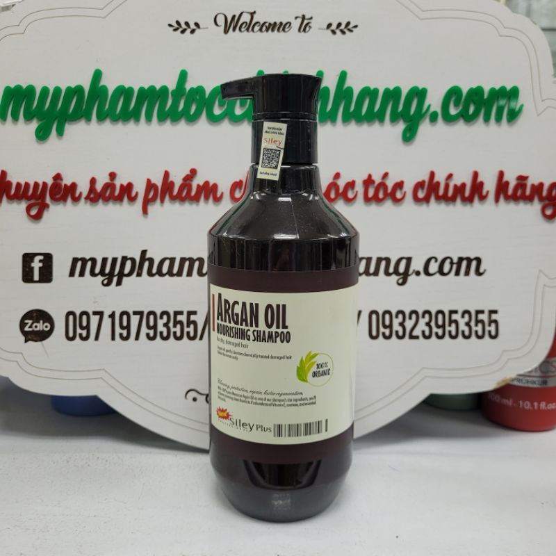 DẦU GỘI XẢ SILEY ARGAN 500ML