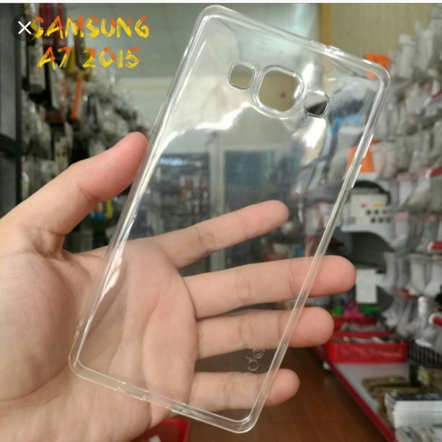 Ốp lưng dẻo Galaxy A7 2015 trong suốt