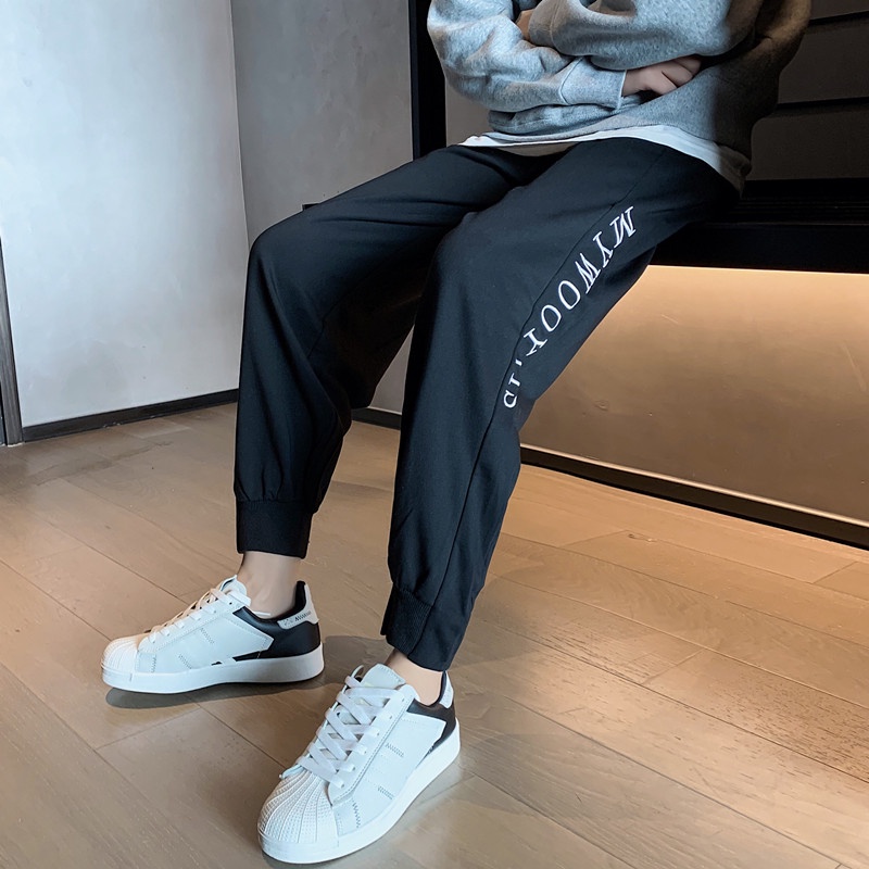 NRVP Quần Thể Thao Ống Rộng Phong Cách Thời Trang Hàn Quốc Dành Cho Nam Và Nữ