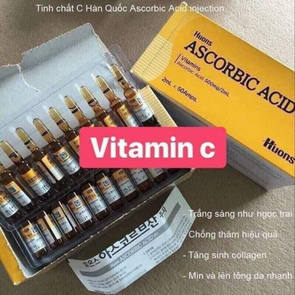 Tinh chất vitamin C Hàn Quốc dưỡng ẩm, trắng sáng da