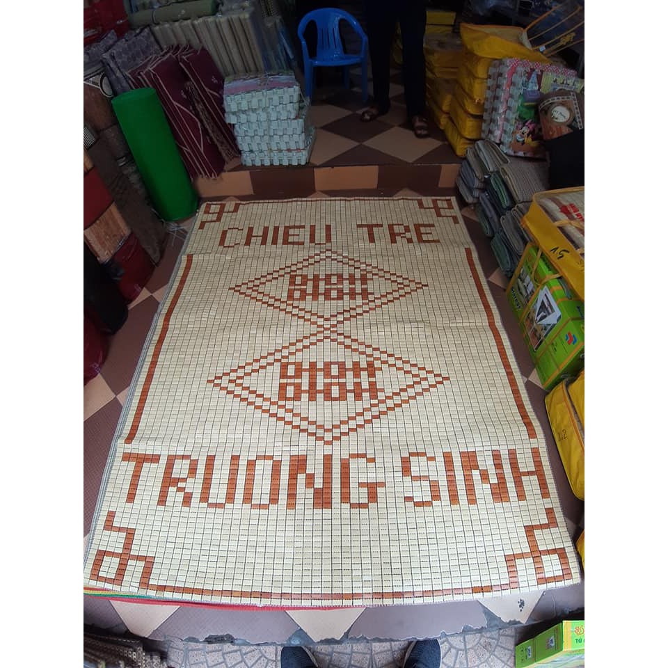 Chiếu Trúc Việt Nam Cao Cấp - Chiếu Trúc Trường Sinh | Shopee Việt Nam
