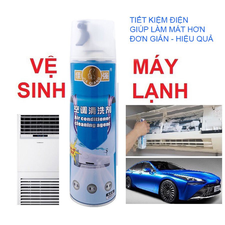 Chai xịt vệ sinh điều hòa, giàn máy 500ml