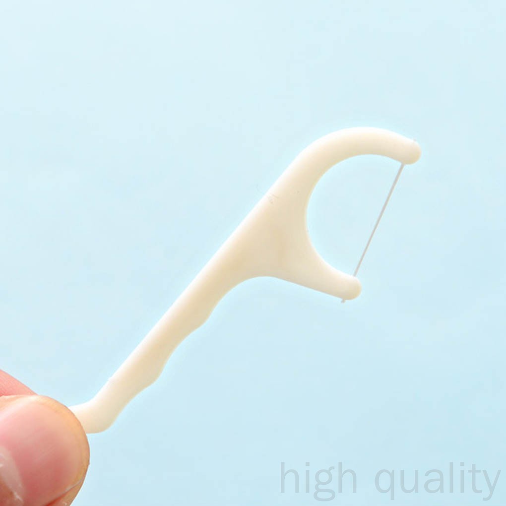 [Hàng mới về] Set 25 Tăm Nha Khoa 998 Chăm Sóc Răng Miệng Dễ Dùng Tiện Lợi