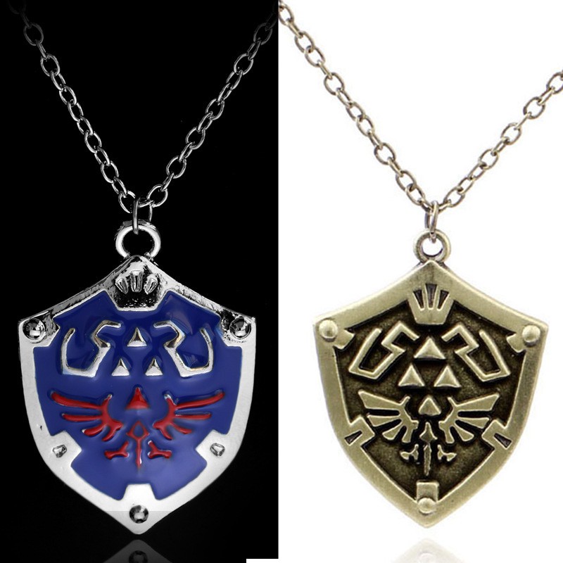 Dây đeo cổ khiên Hylian Shield series game The Legend of Zelda mini