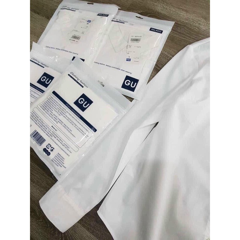 Áo sơ mi nữ FREESHIP Sơ mi nữ dài tay màu trắng chất liệu ít nhăn nhàu siêu xinh hàng chuẩn đẹp túi zip HOLA.STORE