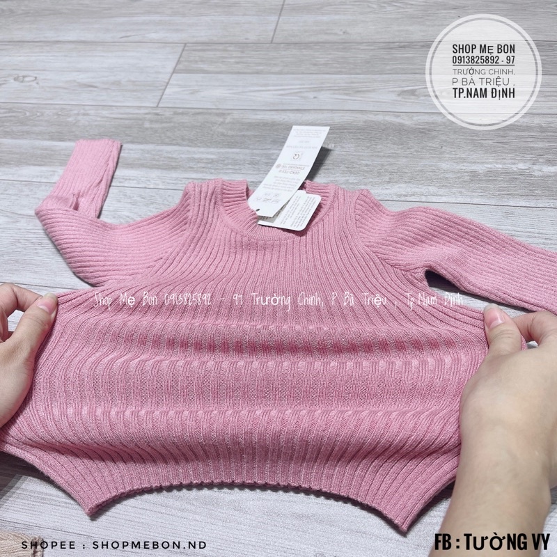 Áo len Lullaby giữ nhiệt co giãn 4 chiều cho bé trai bé gái