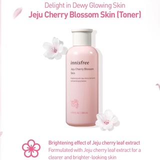 Nước Hoa Hồng Innisfree Jeju Cherry Blossom 50ml ( Tách set )
