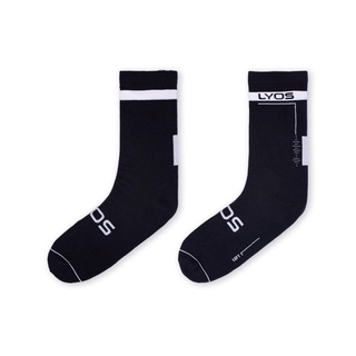 Vớ LYOS Socks Đen/Trắng