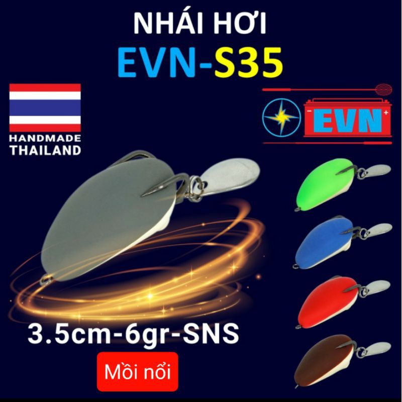 Nhái hơi F35 , mồi nổi F45 và mồi chìm F45S TNT