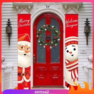 Set 2 Banner Treo Trang Trí Giáng Sinh ML01