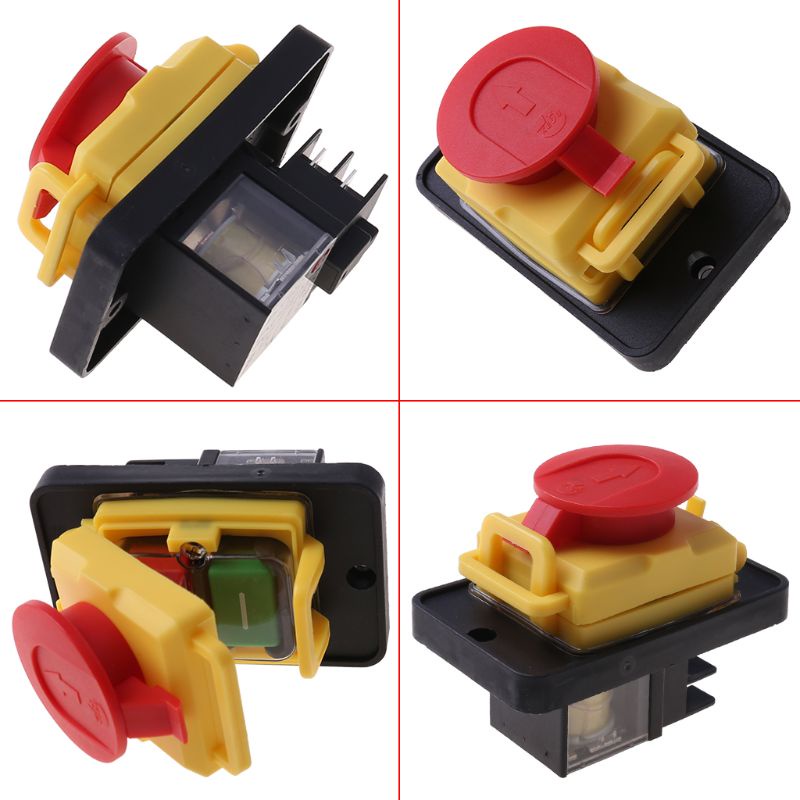 Công Tắc Nhấn Khởi Động Chống Nước KJD12 250V 4Pin