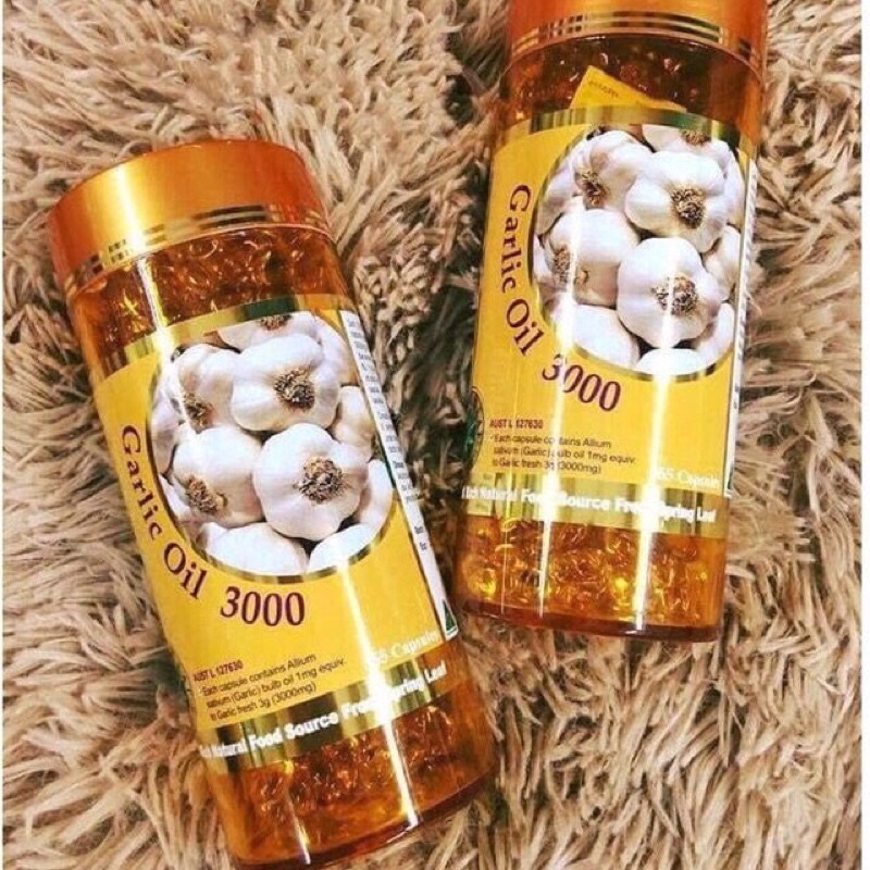 TINH DẦU TỎI GARLIC OIL 3000mg SPRING LEAF 365 viên