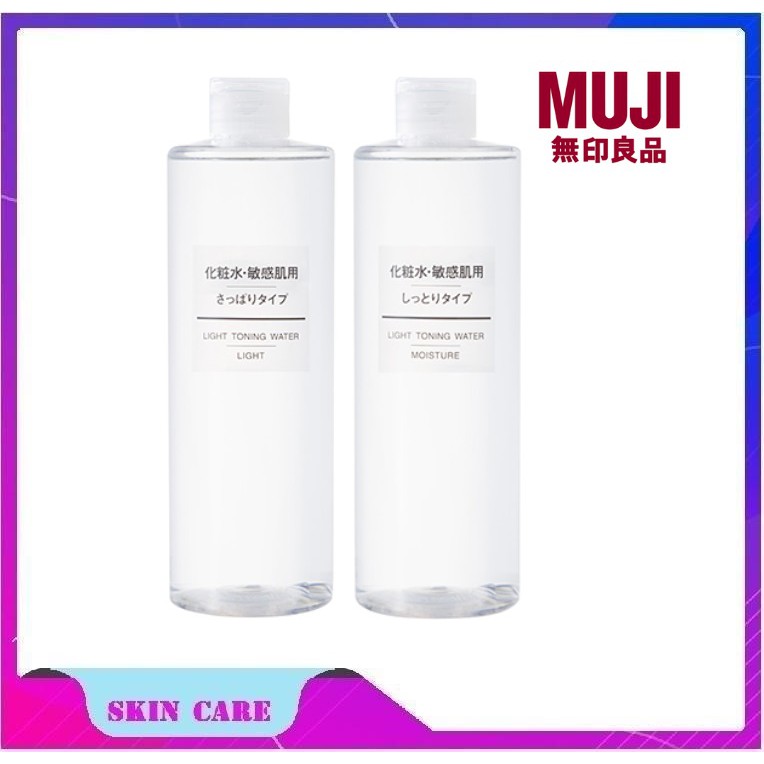 Nước Hoa Hồng Muji Light Toning Water High Moisture Toner