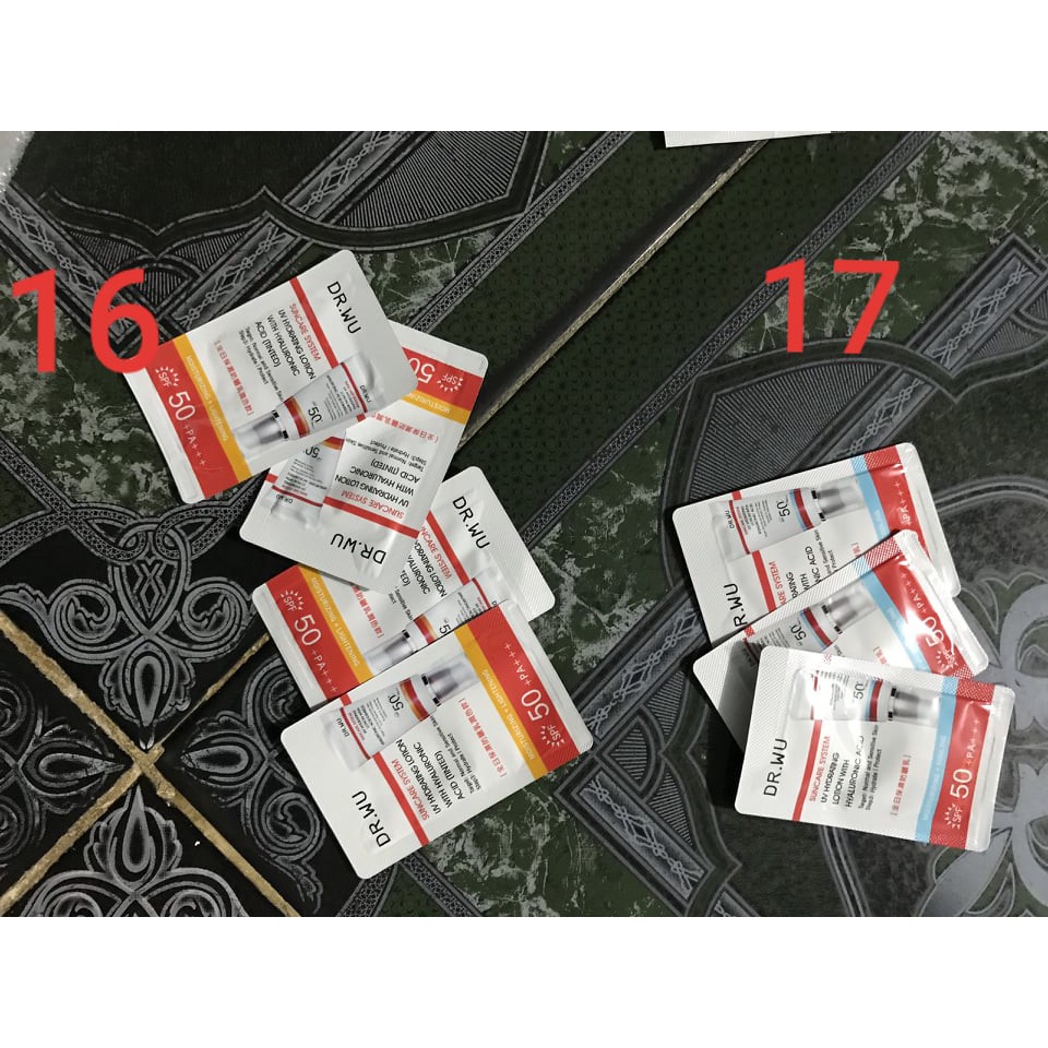 Mẫu thử dr.wu các loại | BigBuy360 - bigbuy360.vn