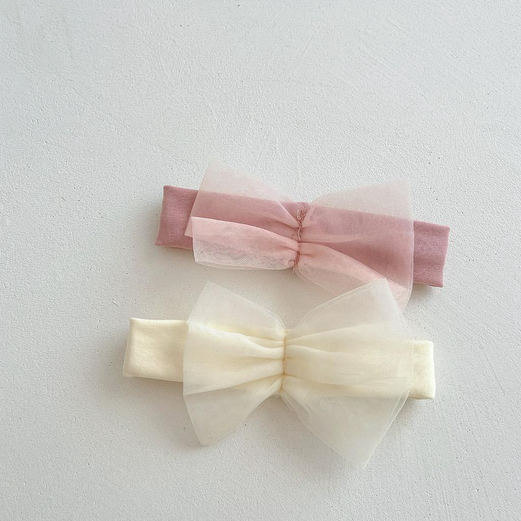 Bộ Đầm Công Chúa + Băng Đô Lưới Thời Trang Mùa Hè Cho Bé Gái Sơ Sinh