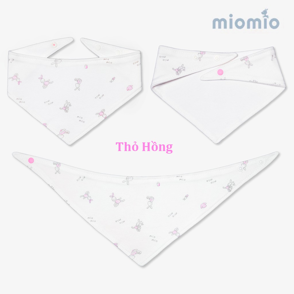Yếm tam giác Miomio 100% cotton mềm mịn