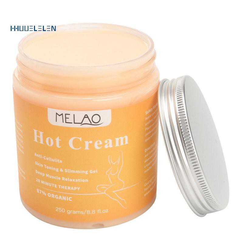 MELAO 250g Anti Cellulite Hot Cream Slimming-Deep Muscle Relaxation Body slimming massage cream