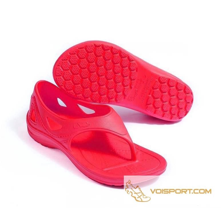 Dép chạy có quai Y Sandal Running Heel Cover siêu nhẹ màu đỏ hồng nhiều size