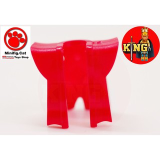 Minifig.Cat Japanese Samurai Vest(Jinbaori)-H15 Dark Red