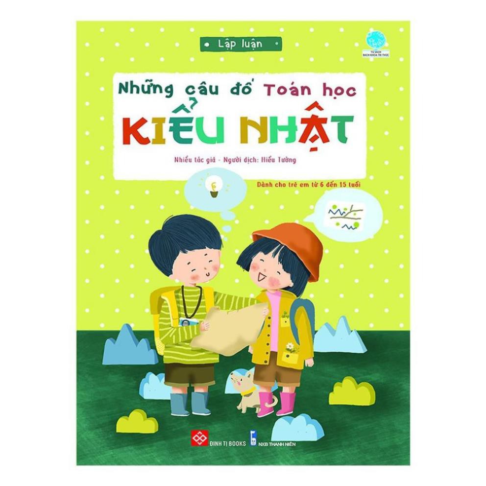 Sách - Những câu đố toán học kiểu Nhật combo 6 cuốn [Đinh Tị]