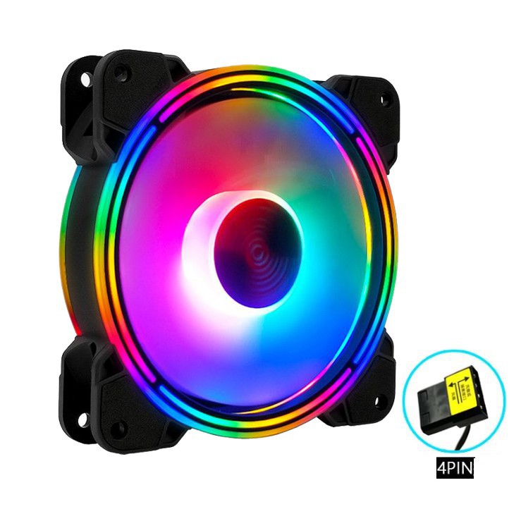 Tản nhiệt case LED RGB Coolmoon K3