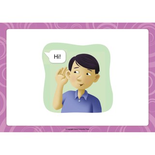 Flashcard Everybody up 1 2nd