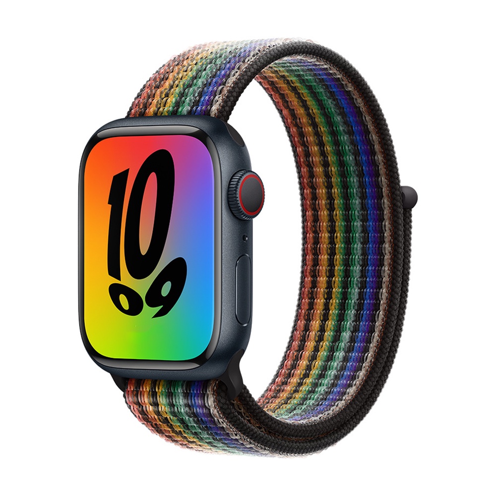 Dây Đeo Nylon Cho Đồng Hồ Thông Minh Apple Watch 40mm 44mm 42mm 38mm iWatch Series 4 5 SE 7 6 41/45mm