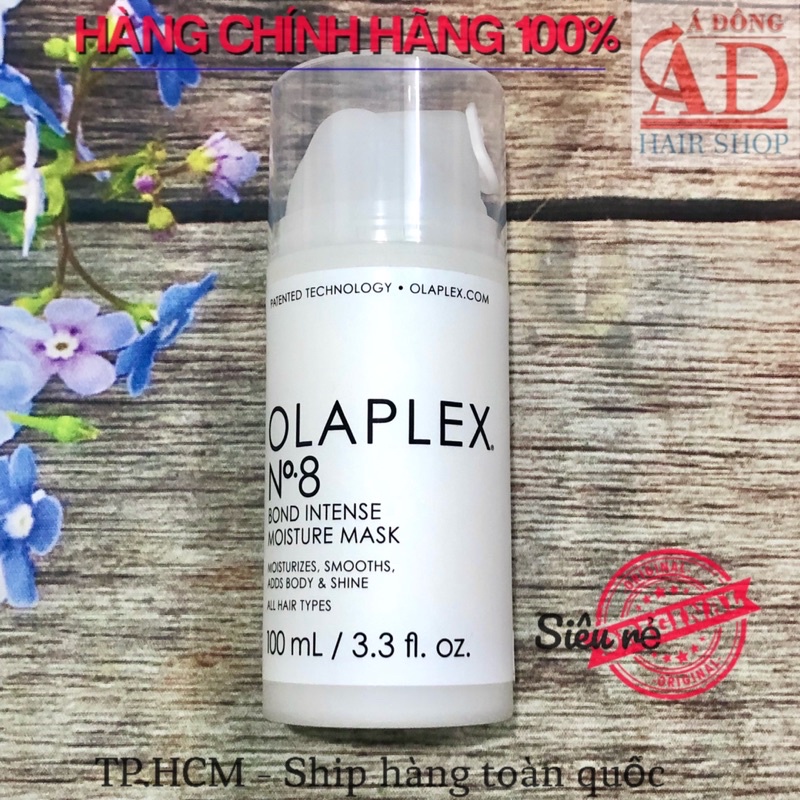 [Olaplex Chính hãng] Dầu ủ phục hồi cấp ẩm chuyên sâu Olaplex No.8 Bond Intense moisture Mask 100ml USA