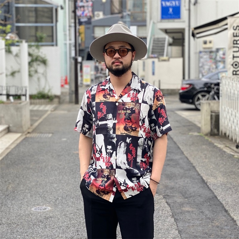 Áo Thun Tay Ngắn In Hình WACKO MARIA Plus Size Cho Nam Và Nữ