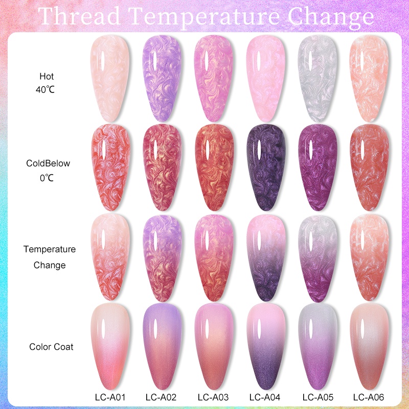 Sơn Móng Tay Đổi Màu Theo Nhiệt Độ 7ml Lilyocute