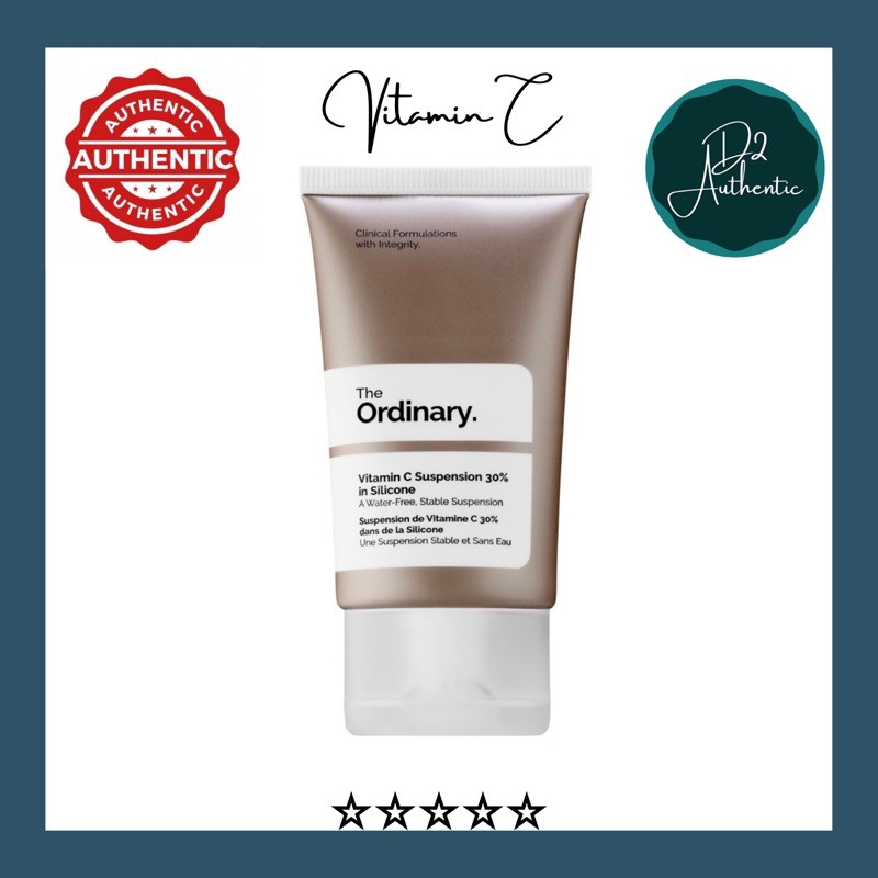 {Auth-Có Bill} KEM DƯỠNG SÁNG DA MỜ THÂM The Ordinary VitaminC Suspension 23% + HA Spheres 2%