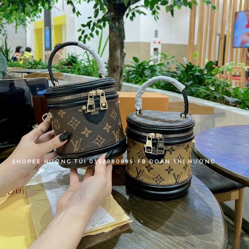 Túi cốp trụ Lệ Vi sale xả kho chất đẹp size 20 không hộp