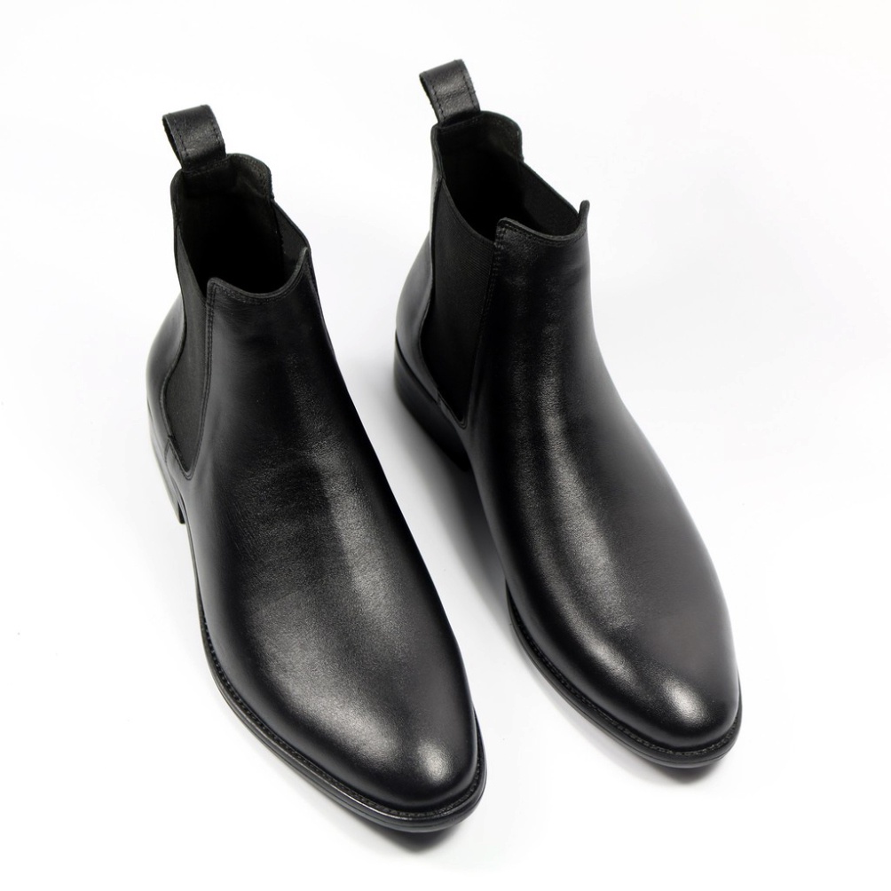 Giày nam Chelsea Boots chất liệu da bò kiểu dáng cổ điển thời trang phong cách thanh lịch | BigBuy360 - bigbuy360.vn