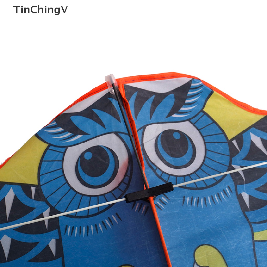 1 Đồ Chơi Diều Hình Chim Cú Hoạt Hình Có Thể Gấp Gọn Dành Cho Bé