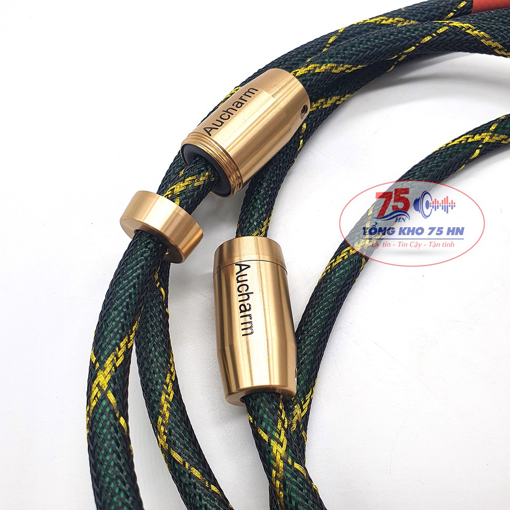 Cặp dây tín hiệu âm thanh Aucharm RCA cao cấp dài 1m và 3m