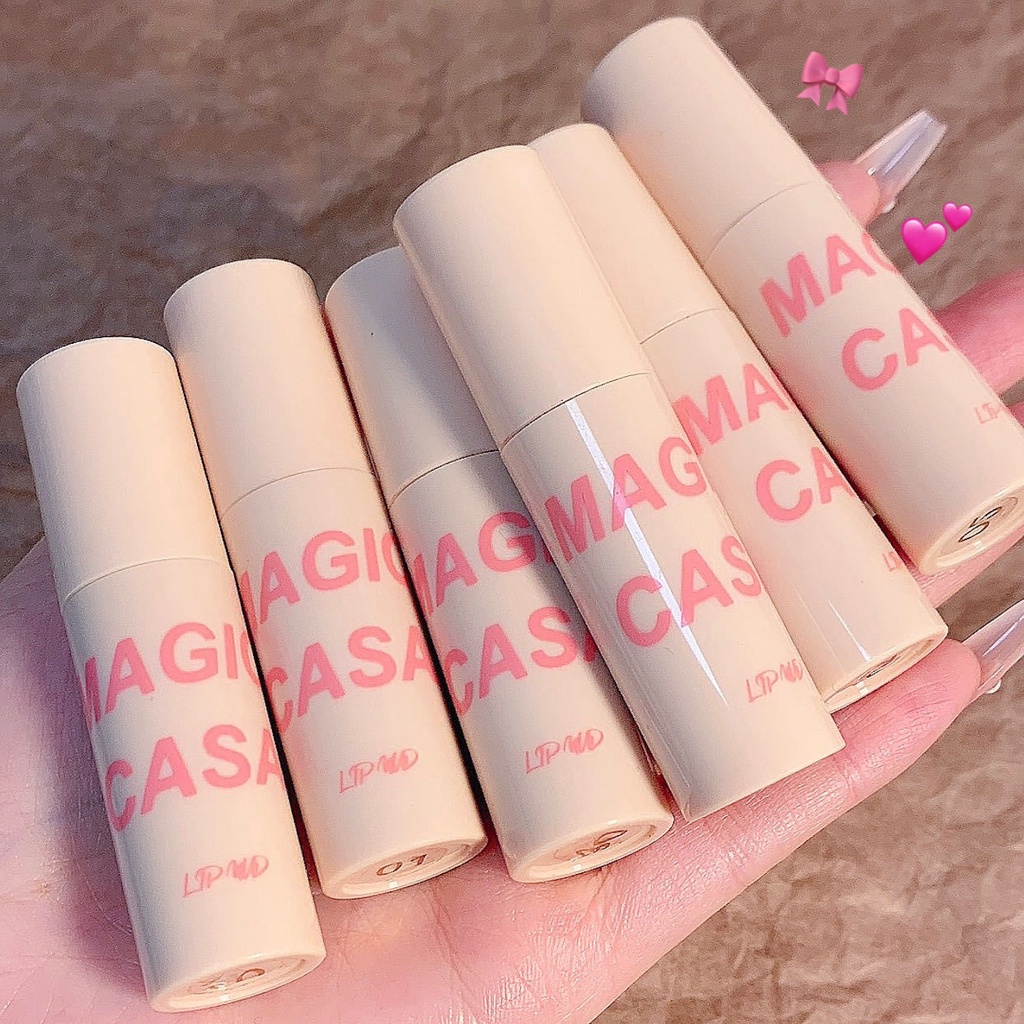 ✨Thỏi son nhung mịn bền màu kháng nước độc đáo MAGIC CASA