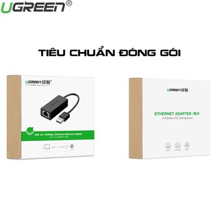 Cáp chuyển đổi USB 2.0 và Micro USB sang Lan 100Mbps Ugreen 30219
