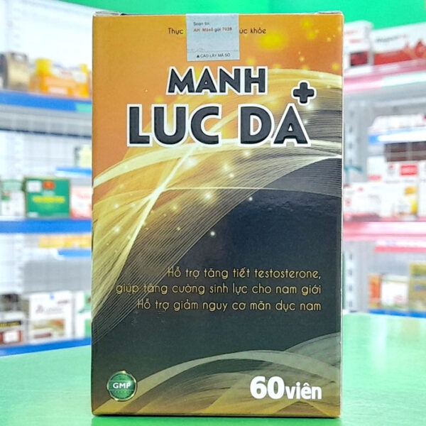 Mãnh Lực Đà [mẫu mới], hỗ trợ tăng cường sinh lý nam giới cải thiên sức khỏe phái mạnh.( hộp 60 viên)