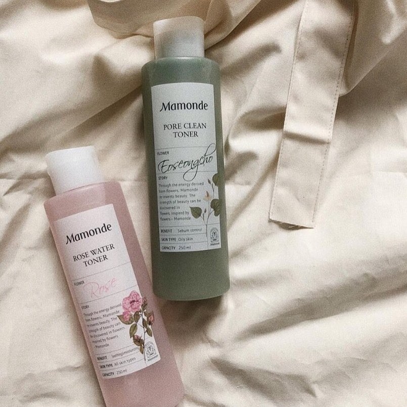 Nước hoa hồng Mamonde Toner 250ml