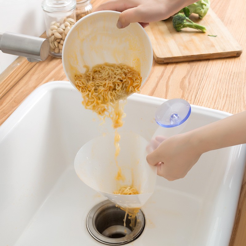 Phễu lọc rác, đồ ăn gắn nhà bếp tiện dụng