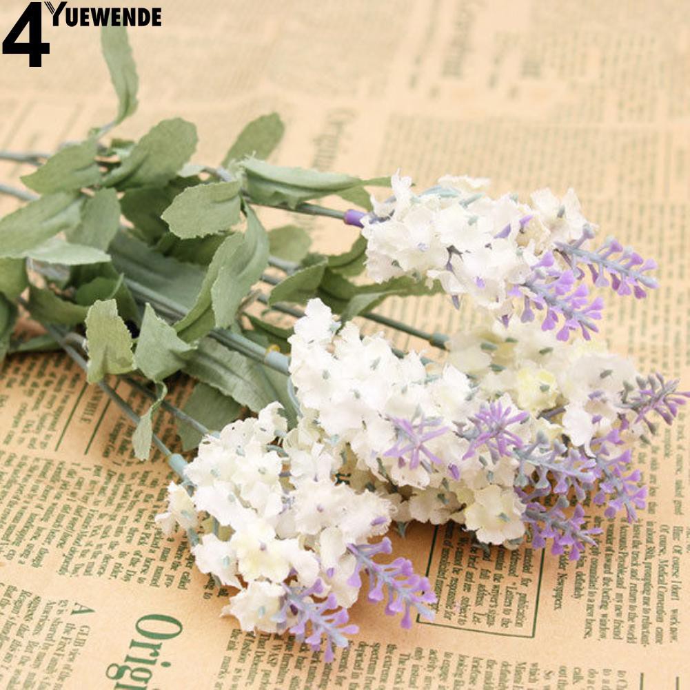 Bó 10 hoa oải hương giả dùng để trang trí