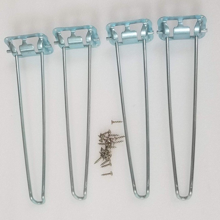 Bộ 4 chân bàn gấp tặng kèm ốc vít