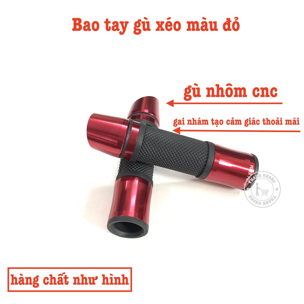 Bao tay gù xéo màu đỏ thanh khang 006001797