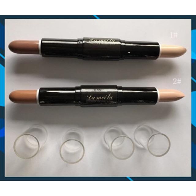 [ Hàng Nhập Khẩu ] Bút Tạo Khối Và Che Khuyết Điểm Lameila Contour & Hi-light Stick | BigBuy360 - bigbuy360.vn